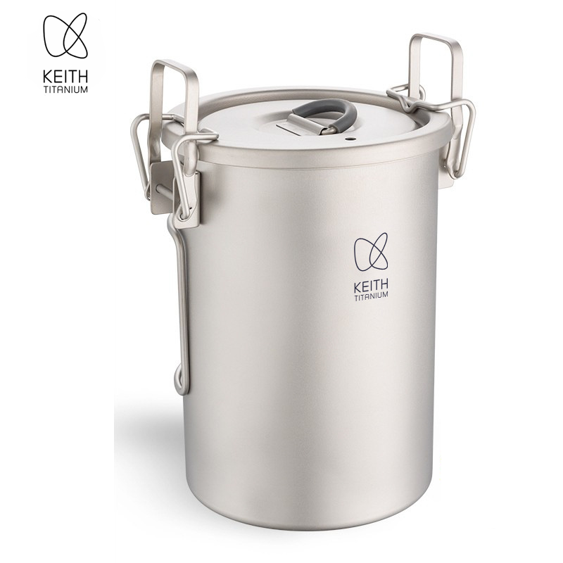 Camping Cooking Tin - Panela de Arroz KEITH em Titânio