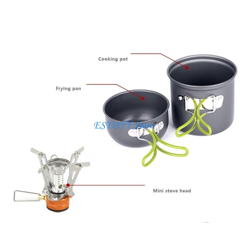 Camping Cooking Easy - G6de kits panelas acampamento ao ar
