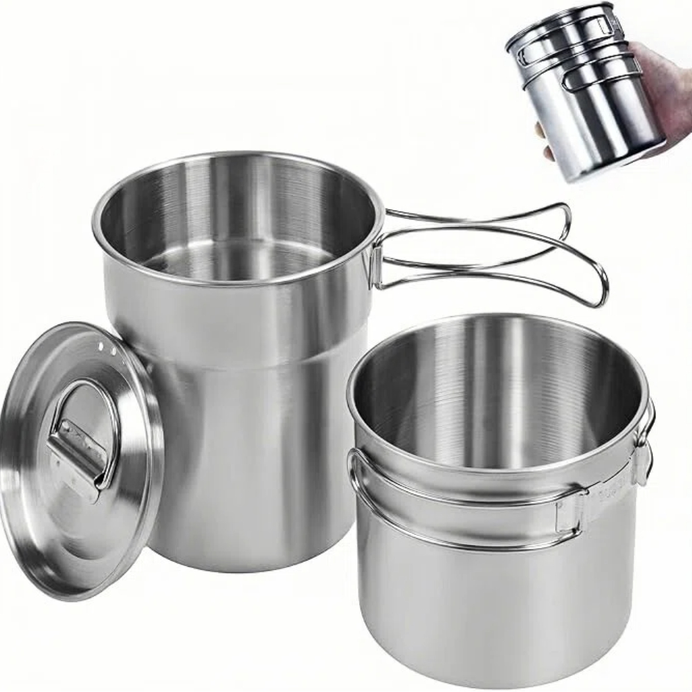 Camping Cooking Appliances - Canecas Dobráveis para Camping, Panela de