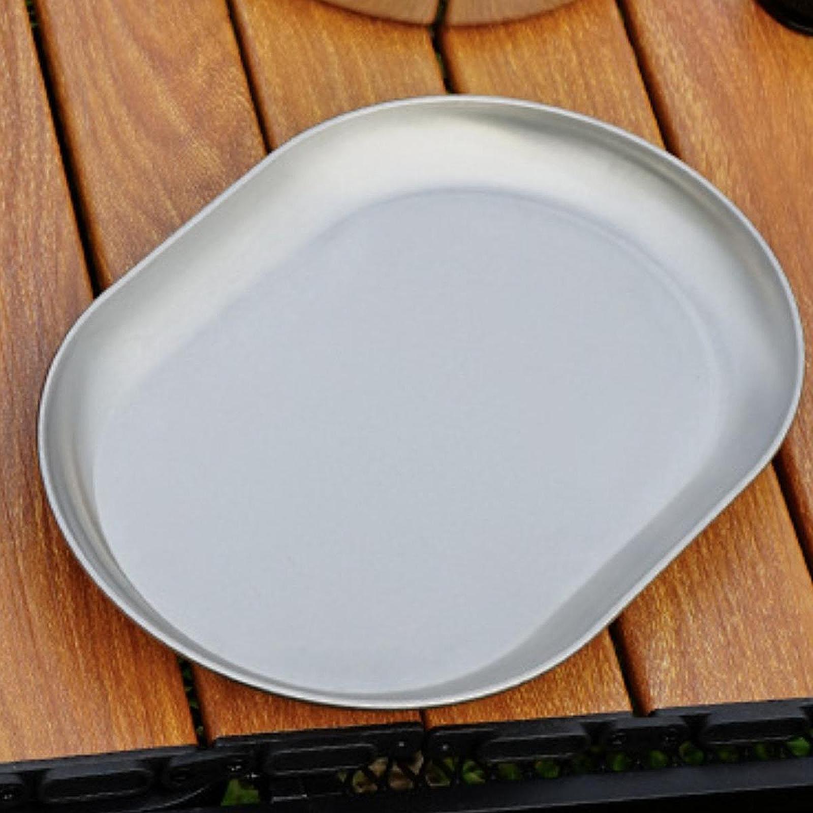Camping Cooking Easy - Prato de Camping em Aço Inoxidável