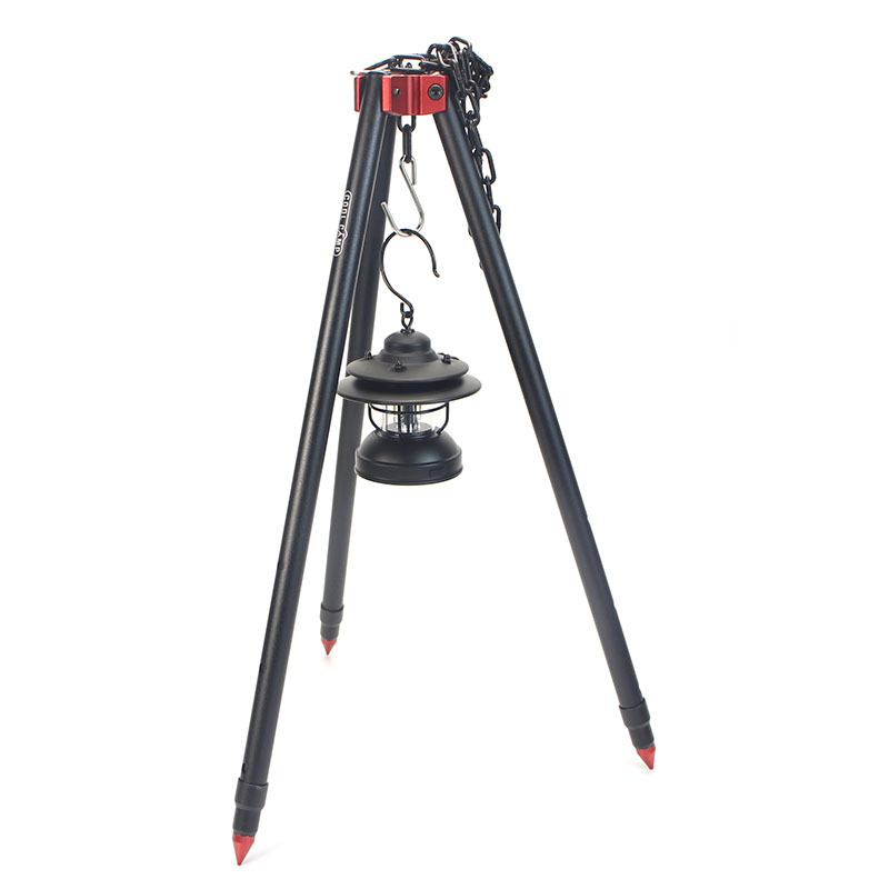 Camping Cooking Pot Tripod - Tripé grande para fogueira, portátil, acampamento,