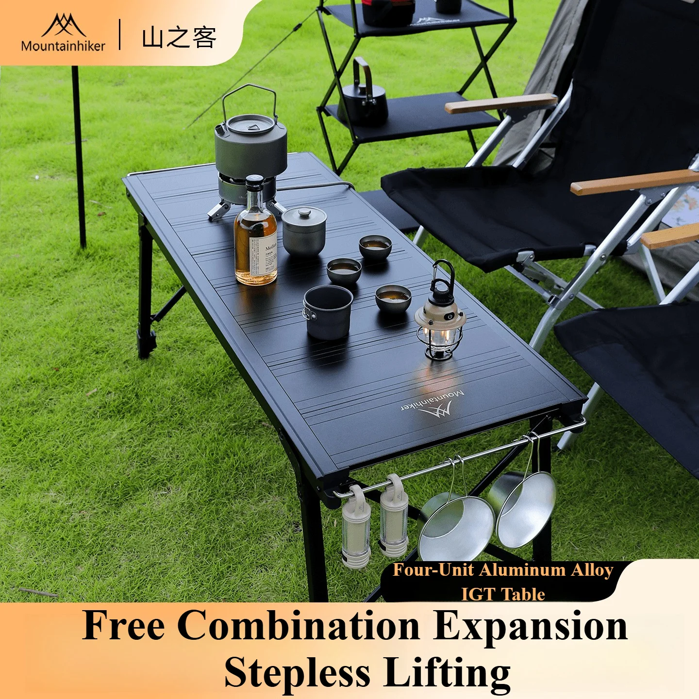 Camping Cooking Appliances - Mountainhiker acampamento dobrável elevador removível multi