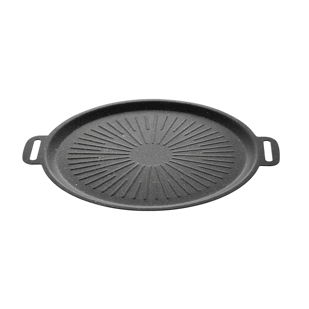 Camping Cooking Without Gas - Chapa de Grelhar de Pedra Maifan