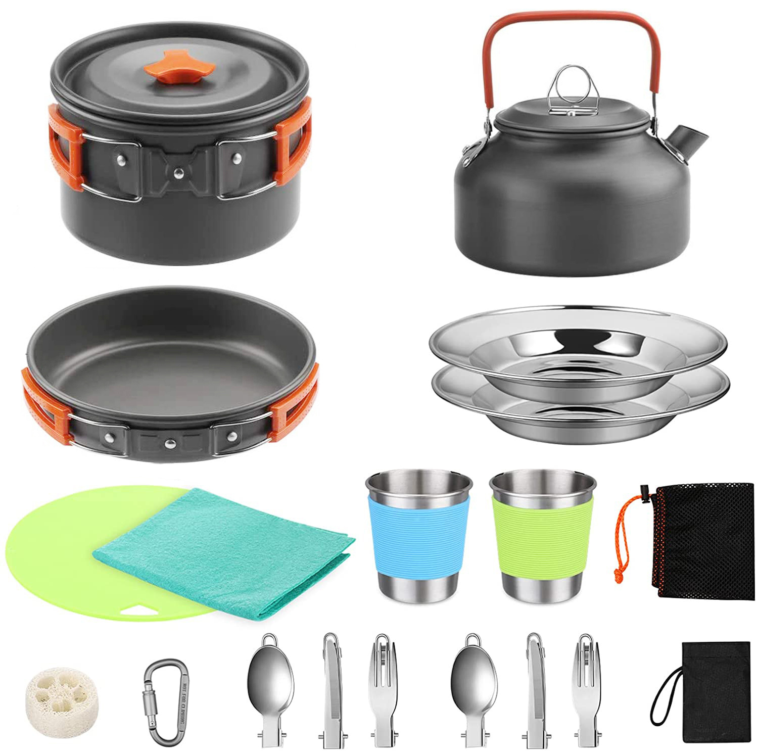 Camping Cooking Easy - Conjunto Completo de Cozinha para Camping