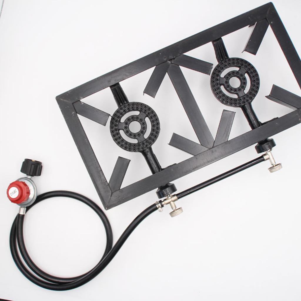 Camping Double Cooking Stove - Fogão a Gás com Duas Chamas
