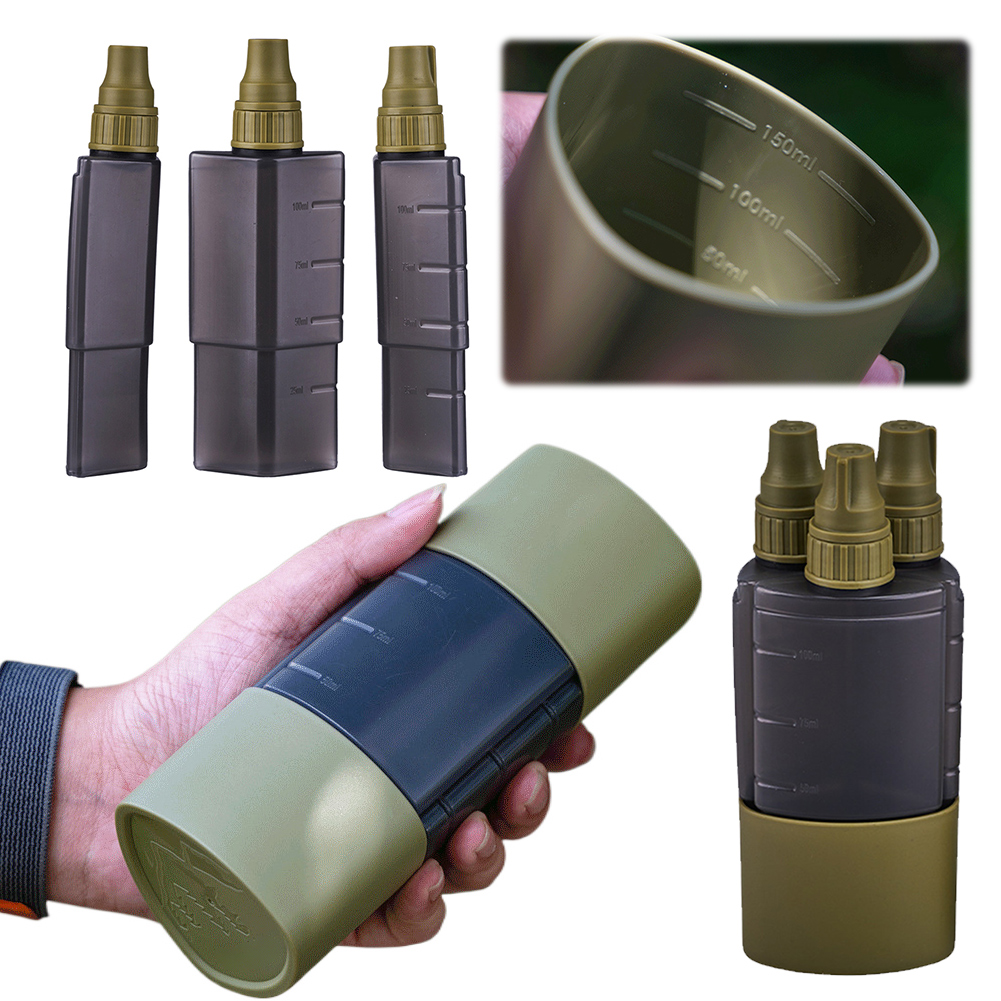 Camping Cooking Roll - 3 em 1 garrafa dispensadora de
