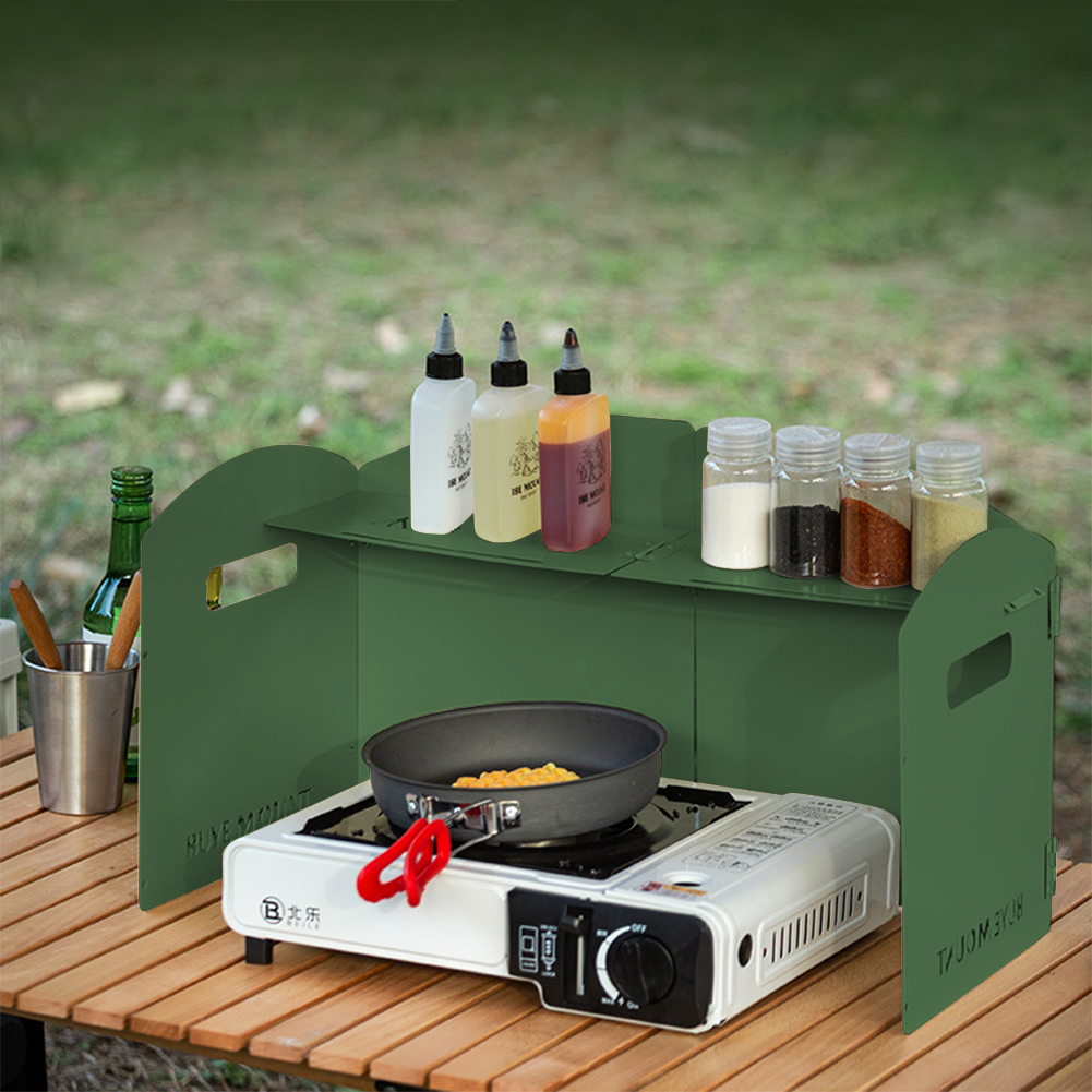 Camping Cooking Easy - Tela Protetora Dobrável para Fogão a