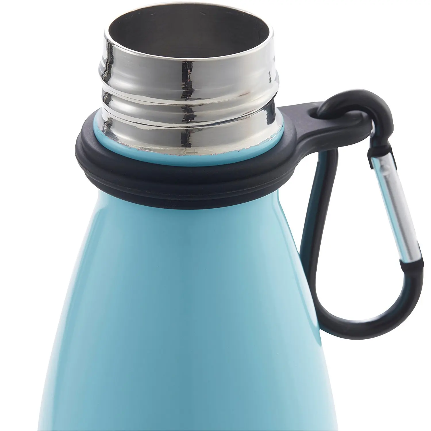Camping Cooking Tin - Chaleira pendurado fivela mosquetão silicone esportes