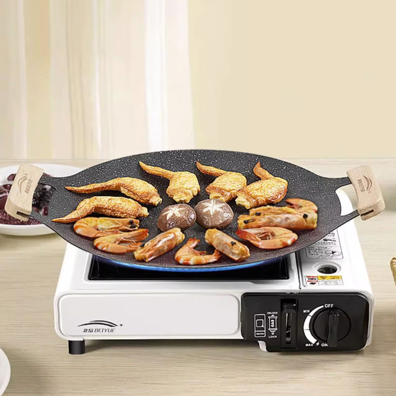 Camping Cooking Appliances - ﻿ Chapa de Grelhar para Camping