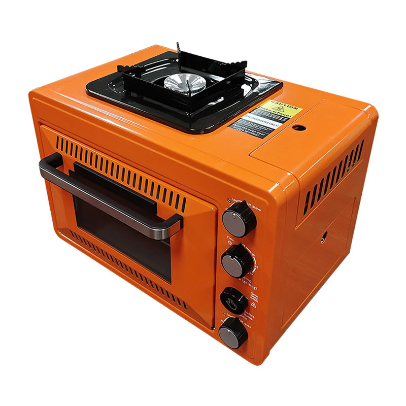 Camping Double Cooking Stove - Forno a gás multifuncional ao ar