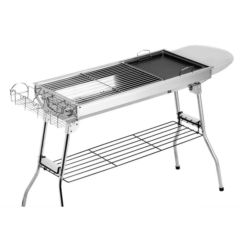 Camping Cooking Appliances - Churrasqueira Grande Dobrável a Carvão para