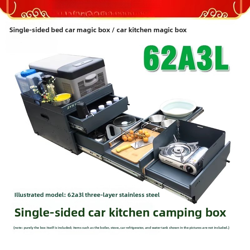 Camping Cooking Portable - Cozinha Portátil e Caixa de Armazenamento
