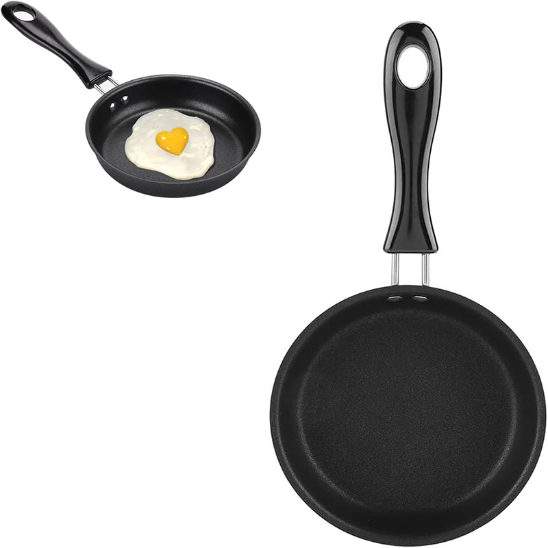 Camping Cooking Without Gas - Mini frigideira antiaderente pequena frigideira 12cm