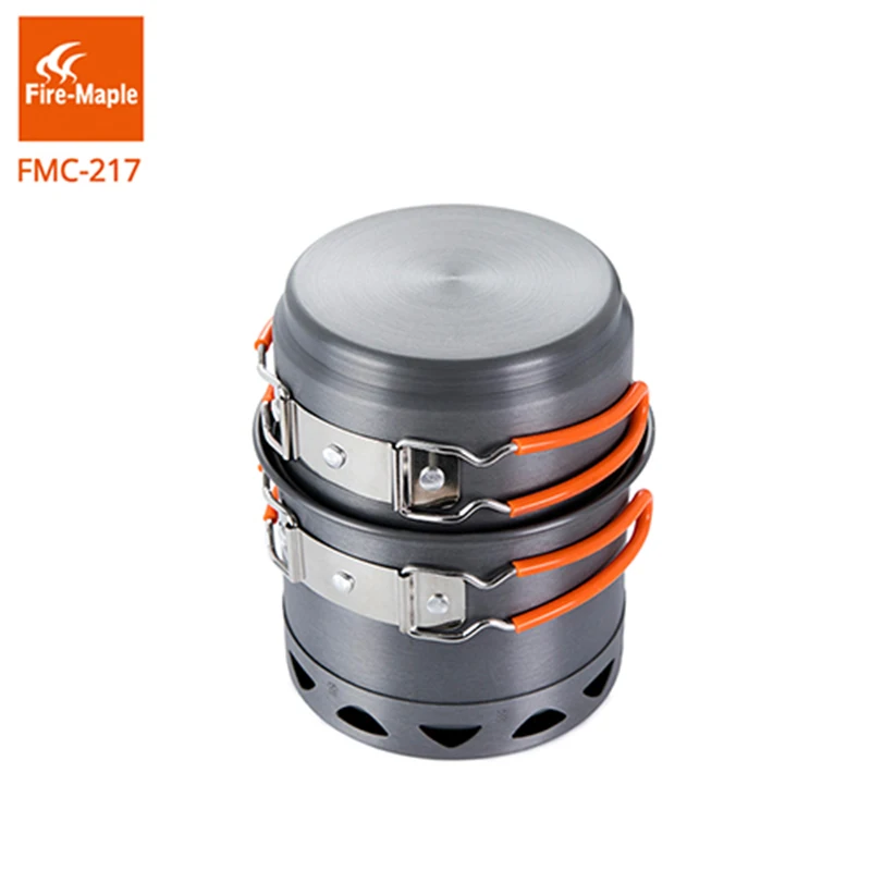 Fogo maple conjunto de panelas - Camping Cooking Pot Set avaliação e preço