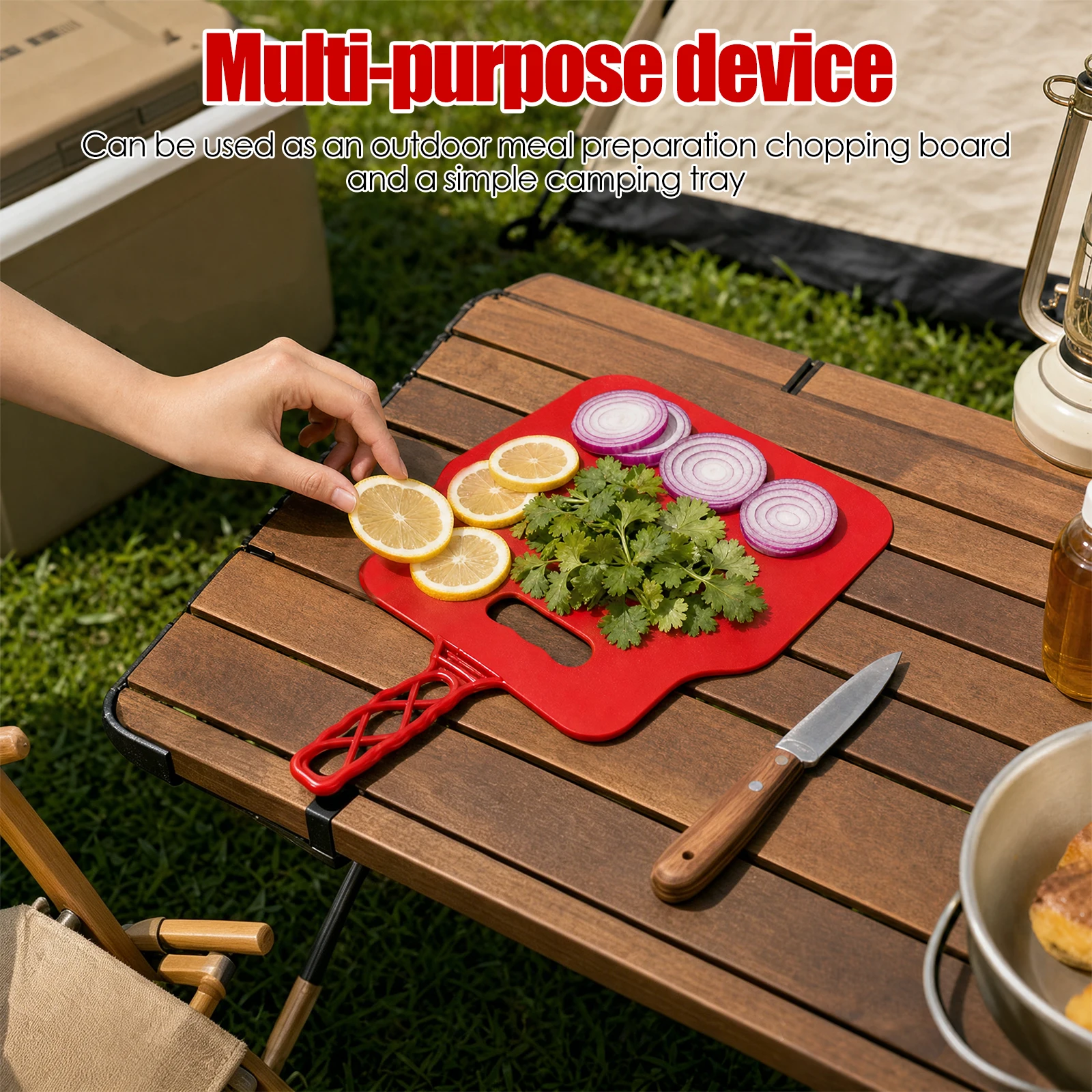 Ventilador Manual de Plástico  - Camping Cooking Portable avaliação e preço
