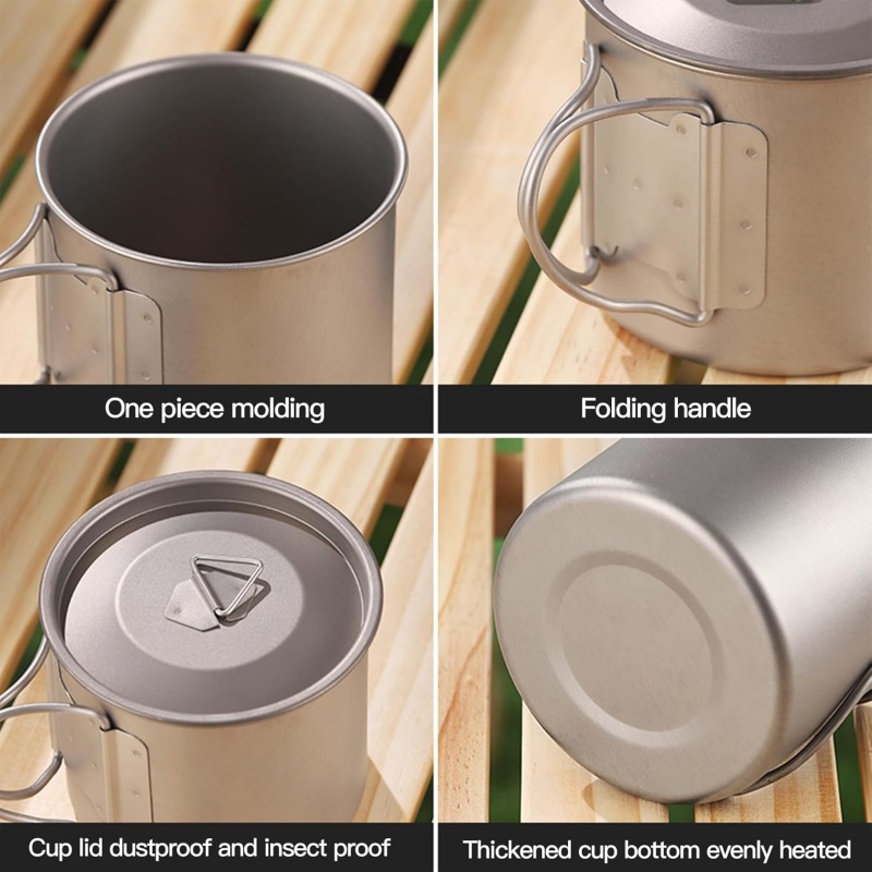 Caneca de camping de titânio c - Camping Cooking Rack avaliação e preço