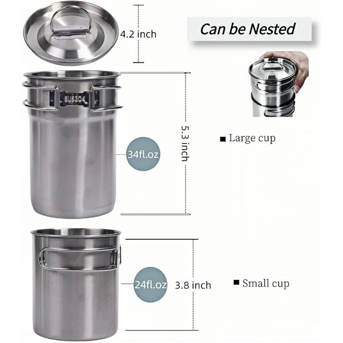 Canecas Dobráveis para Camping - Camping Cooking Appliances avaliação e preço
