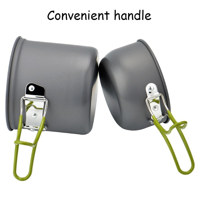 Conjunto de panelas portáteis  - Camping Cooking Easy avaliação e preço