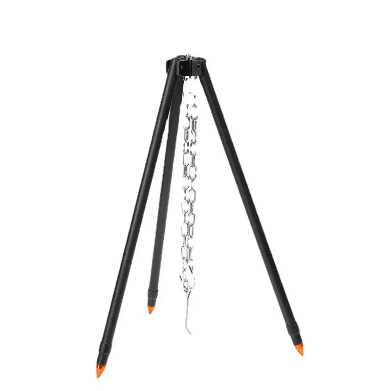 1pc ao ar livre fogueira tripé - Camping Cooking Pot Tripod avaliação e preço