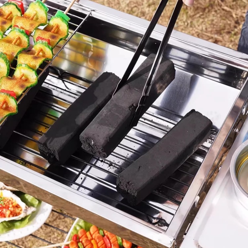 Grelha de churrasco de aço ino - Camping Cooking Requirements avaliação e preço