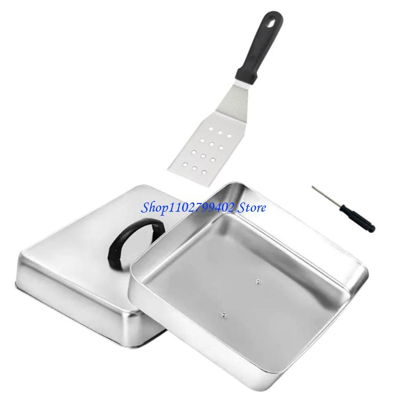 Capa cozinha quadrada 547F par - Camping Cooking Flat Top avaliação e preço