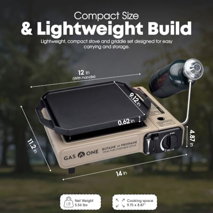 Churrasqueira a Gás GasOne GS- - Camping Cooking Flat Top avaliação e preço