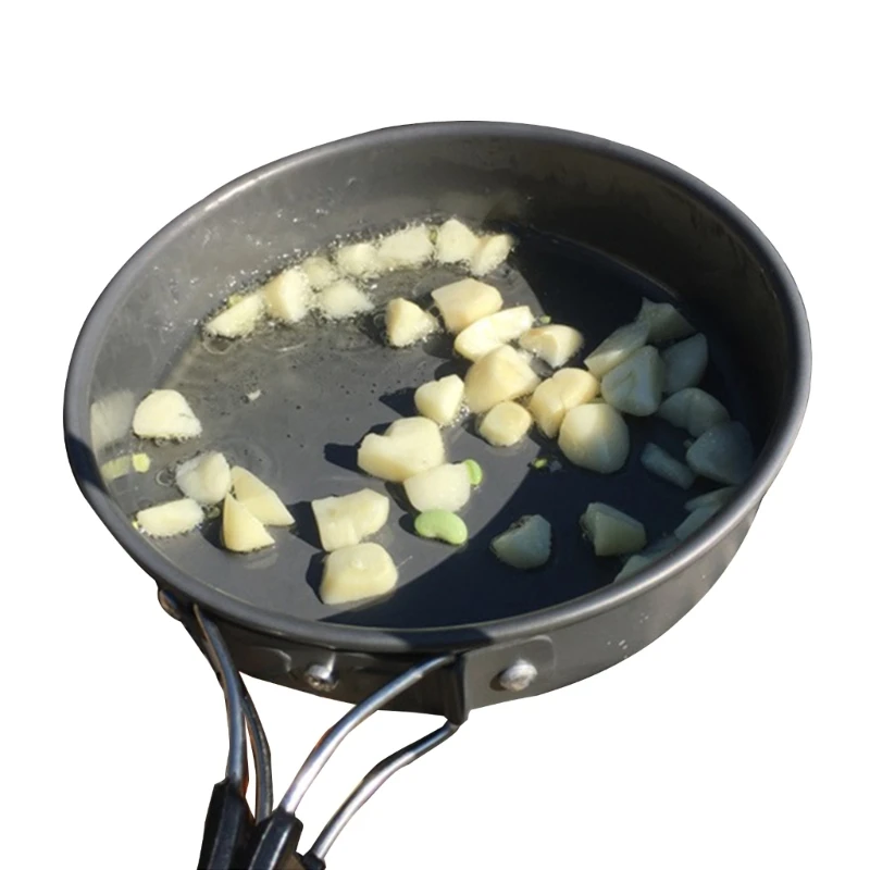 Frigideira portátil com saco a - Camping Cooking Rack avaliação e preço
