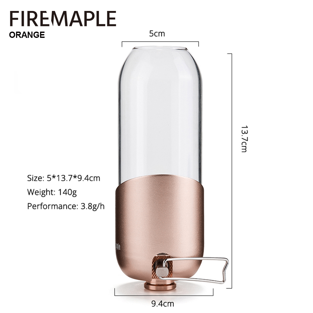 Fire Maple Orange Gás Lantern, - Camping Cooking Hob avaliação e preço