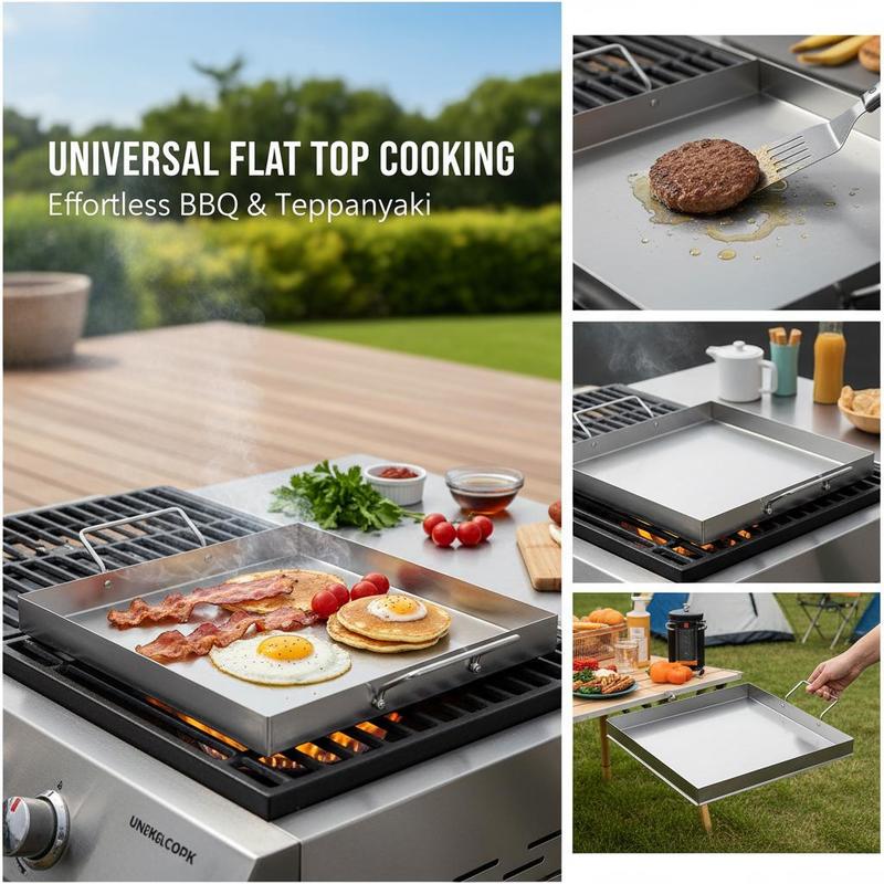Chapa de Grelhar Universal Ret - Camping Cooking Flat Top avaliação e preço