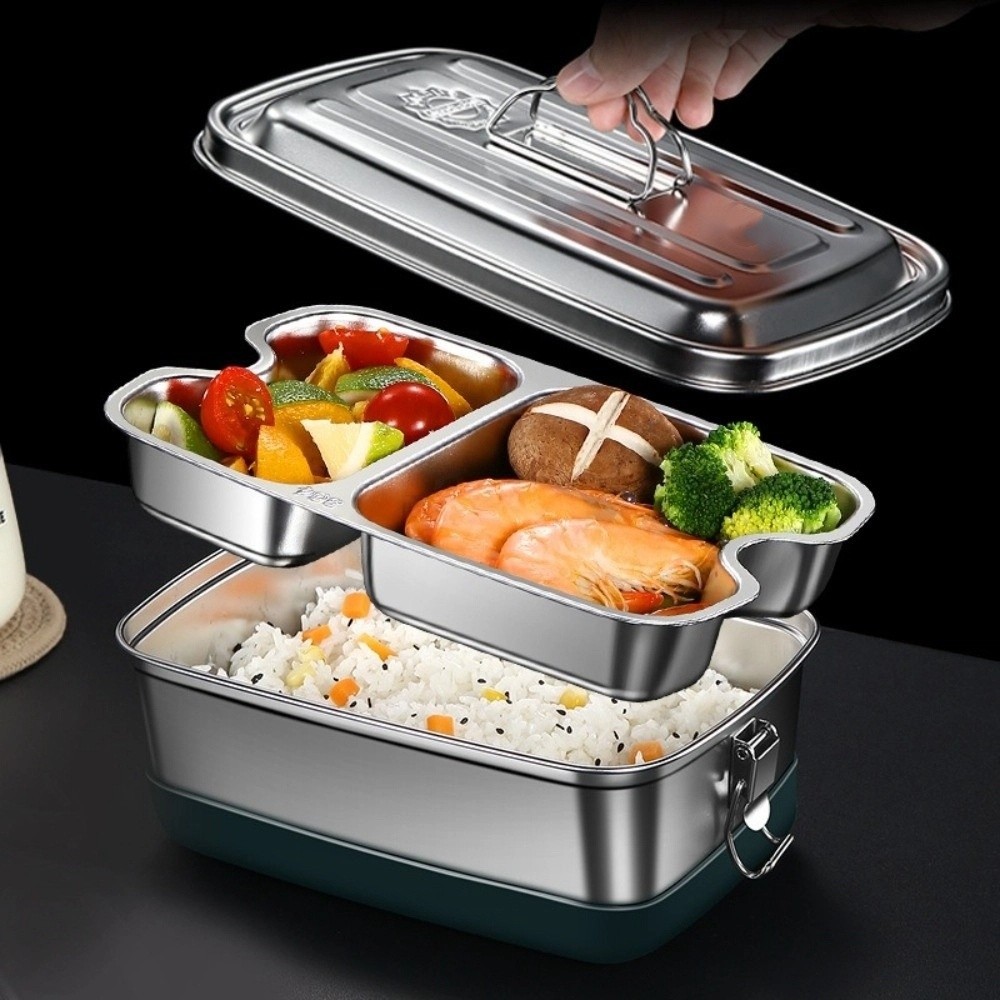 Lancheira de aço inoxidável de - Camping Cooking Appliances avaliação e preço