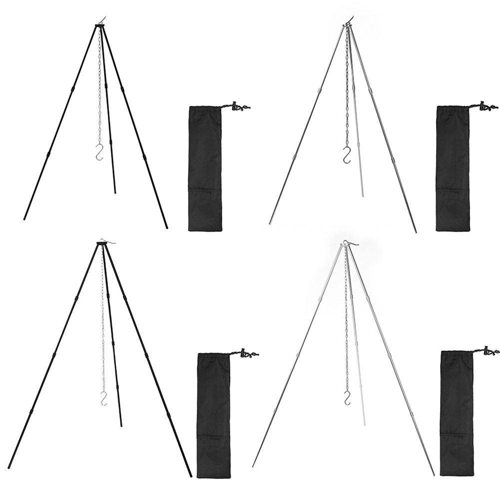 Tripé Portátil para Cozinha ao - Camping Cooking Pot Tripod avaliação e preço