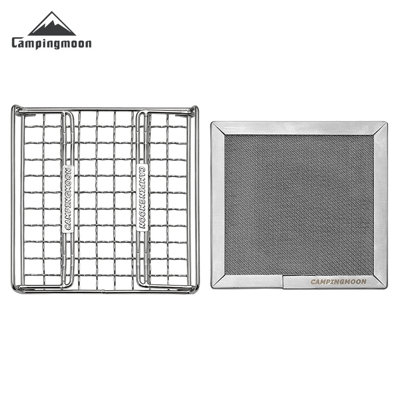 CAMPINGMOON Grelha Dobrável de - Camping Cooking Appliances avaliação e preço