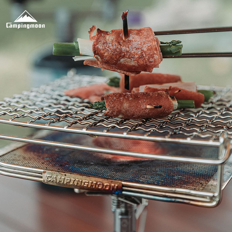 CAMPINGMOON Grelha Dobrável de - Camping Cooking Appliances avaliação e preço