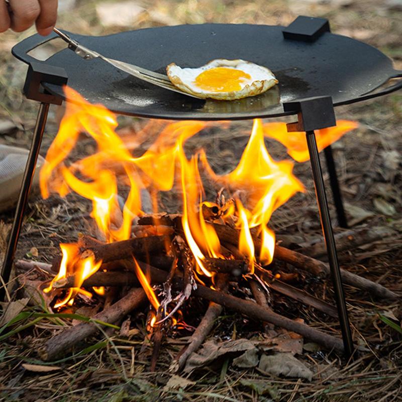 Tripé de liga de alumínio para - Camping Cooking Pot Tripod avaliação e preço