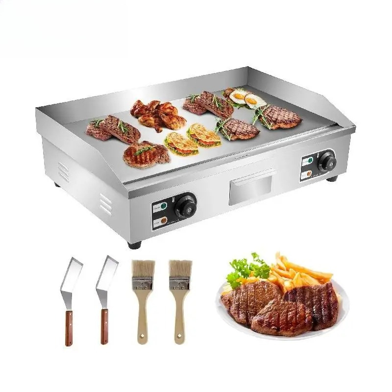 Chapa elétrica de bancada com  - Camping Cooking Flat Top avaliação e preço
