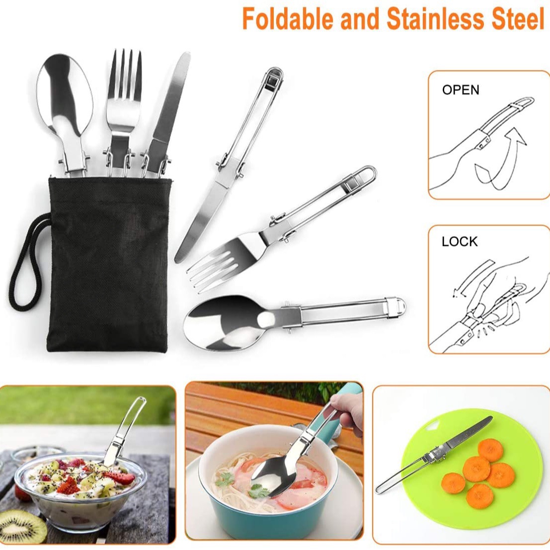 Conjunto Completo de Cozinha p - Camping Cooking Easy avaliação e preço