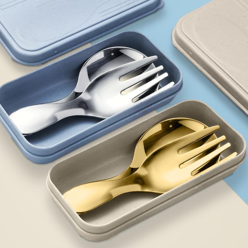 Conjunto de talheres de aço in - Camping Cooking Portable avaliação e preço