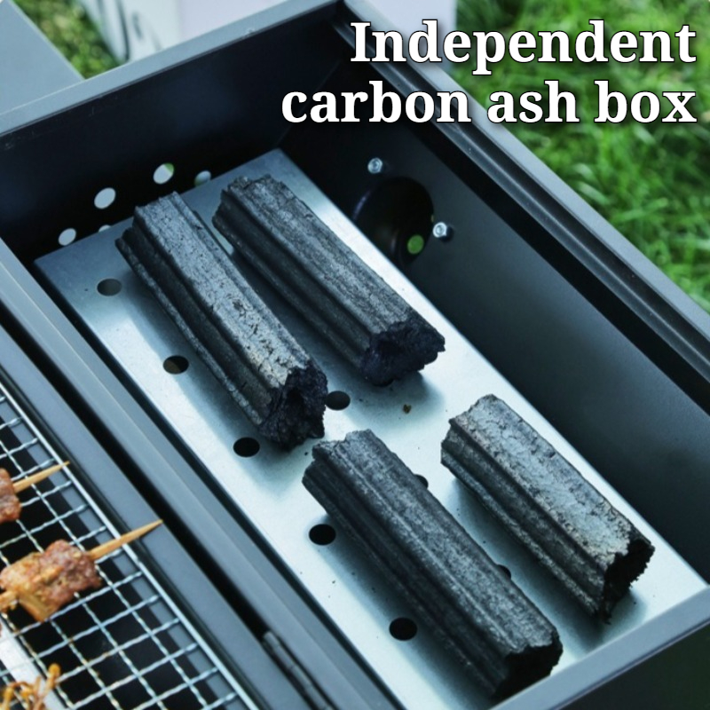 Grelha de churrasco de aço car - Camping Double Cooking Stove avaliação e preço