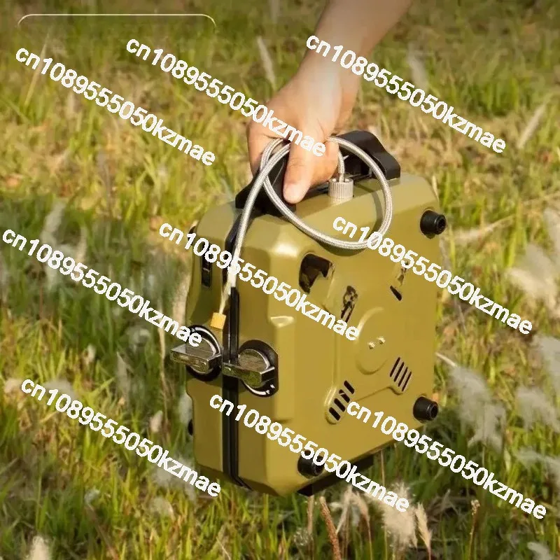 Fogão Portátil de Camping com  - Camping Double Cooking Stove avaliação e preço