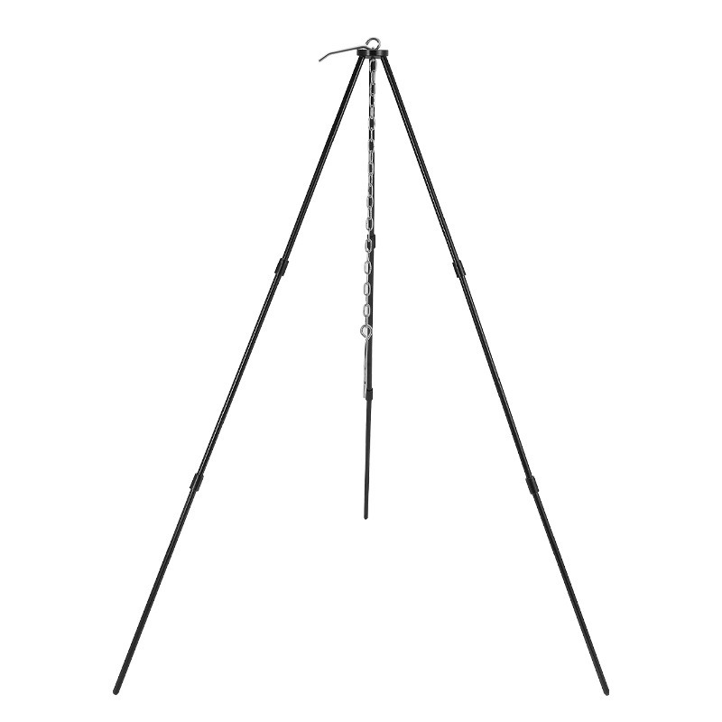 Suporte Triangular Portátil pa - Camping Cooking Pot Tripod avaliação e preço