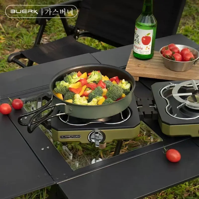 Bork fogão de acampamento dupl - Camping Double Cooking Stove avaliação e preço