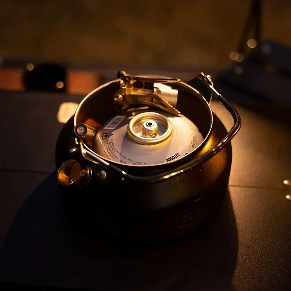 Chaleira de aço inoxidável 0,8 - Camping Cooking Tin avaliação e preço