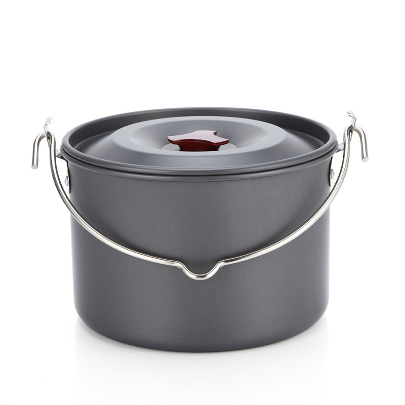 Panelas Suspensas para Camping - Camping Cooking Pot Tripod avaliação e preço