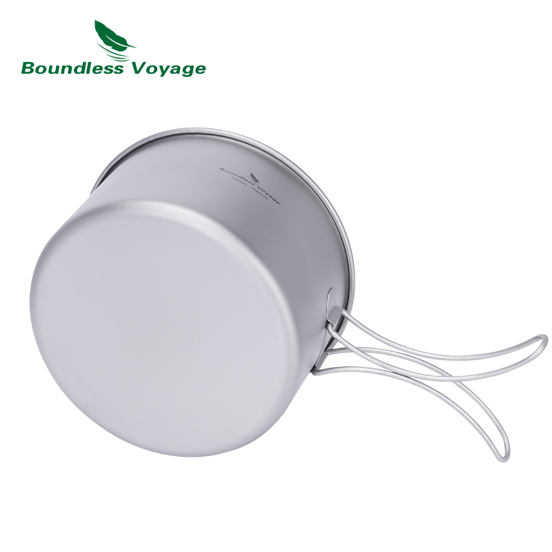 Conjunto de Panelas de Titânio - Camping Cooking Pot Set avaliação e preço