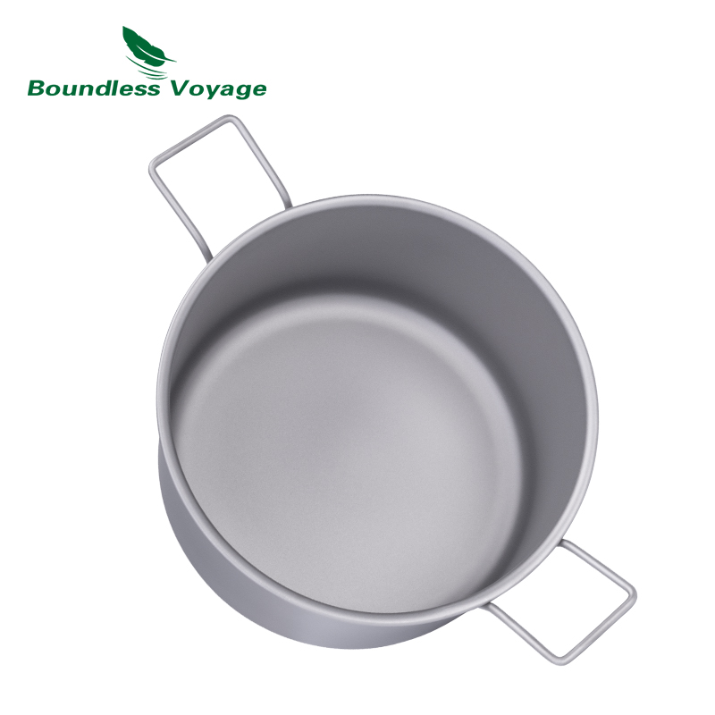 Conjunto de Panelas de Titânio - Camping Cooking Pot Set avaliação e preço