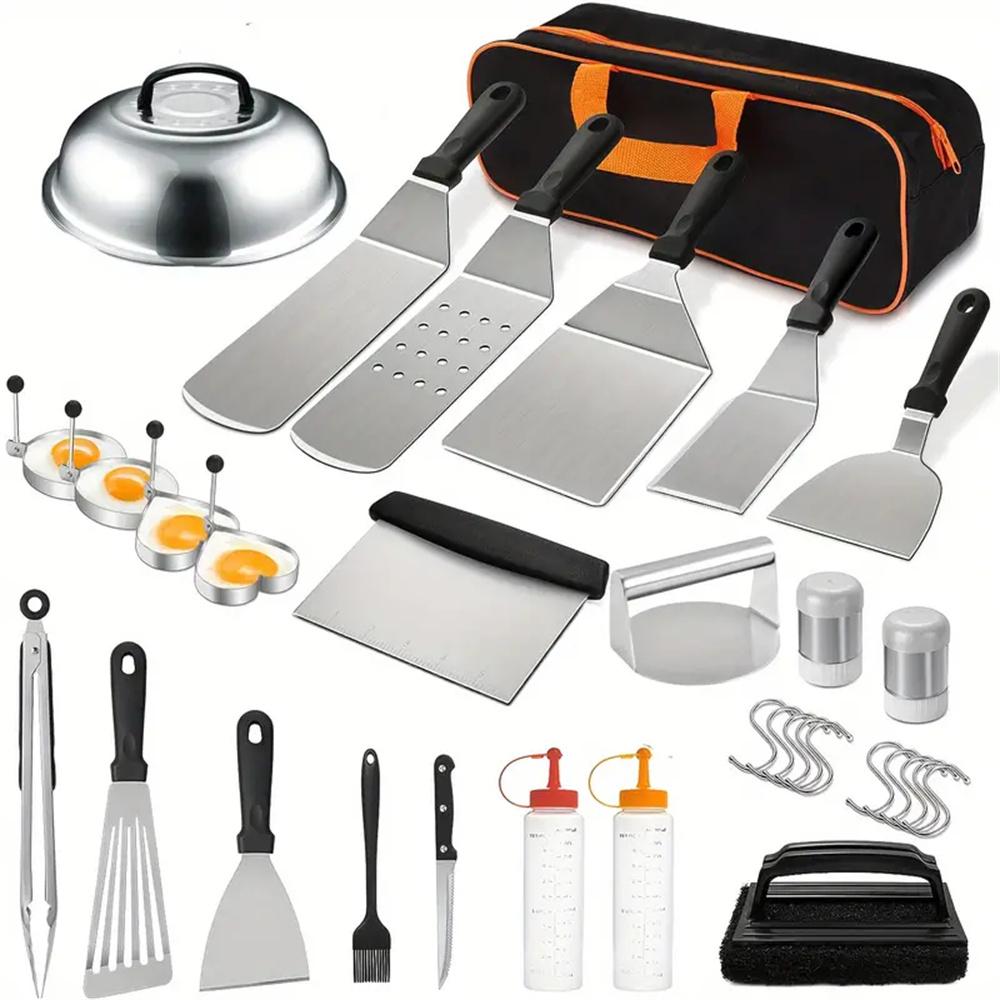 Kit de Acessórios para Churras - Camping Cooking Flat Top avaliação e preço