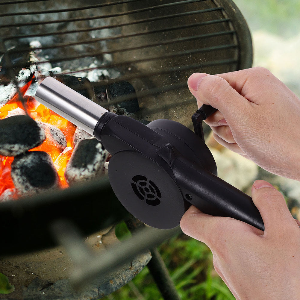 Ventilador Manual de Manivela  - Camping Cooking Portable avaliação e preço