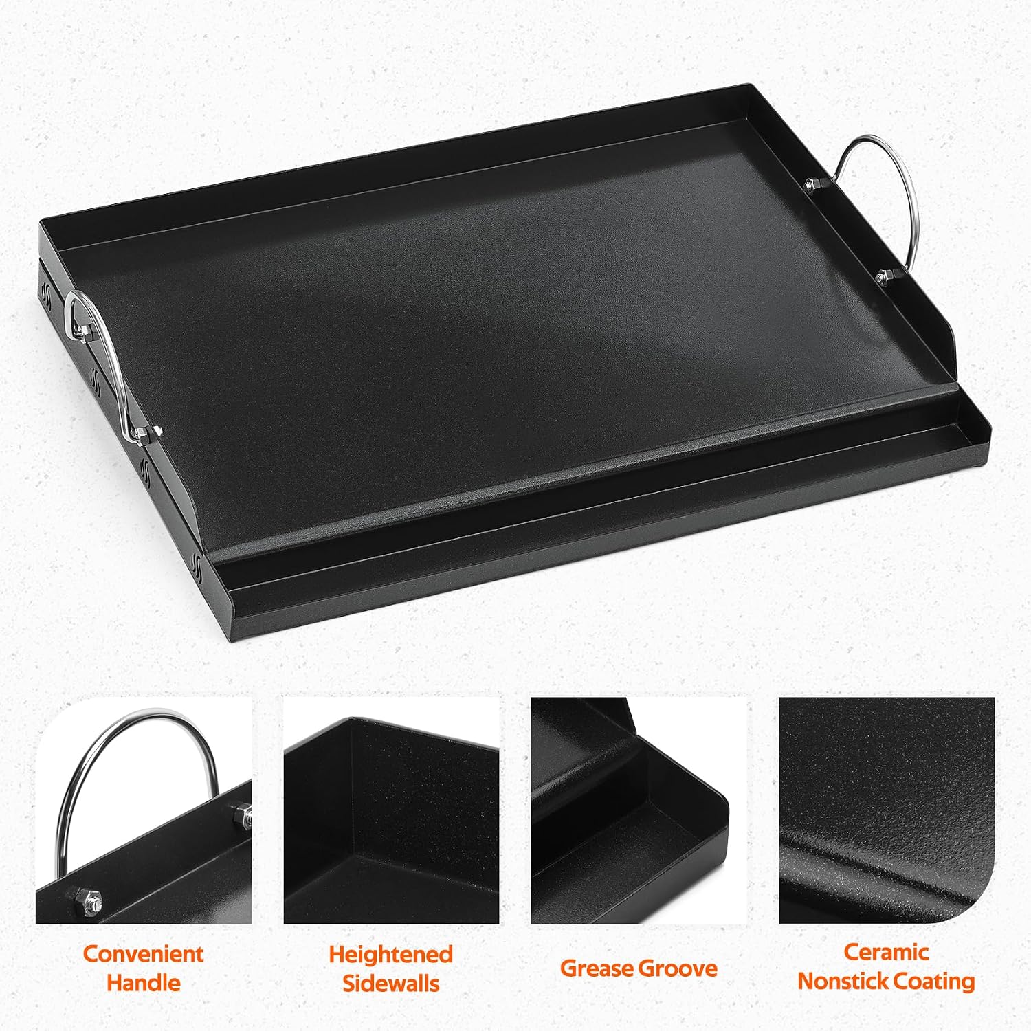 Chapa Universal para Churrasco - Camping Cooking Flat Top avaliação e preço