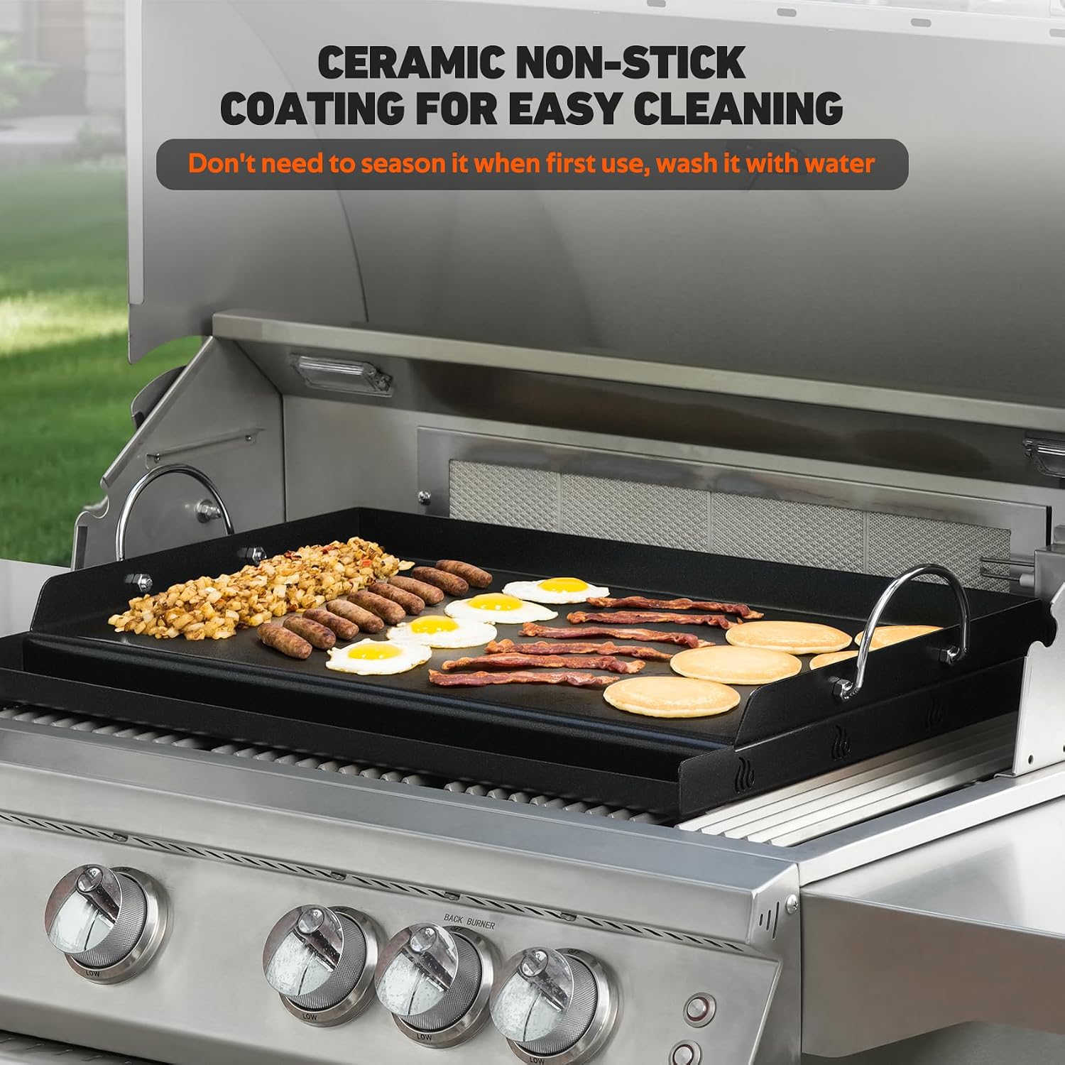 Chapa Universal para Churrasco - Camping Cooking Flat Top avaliação e preço