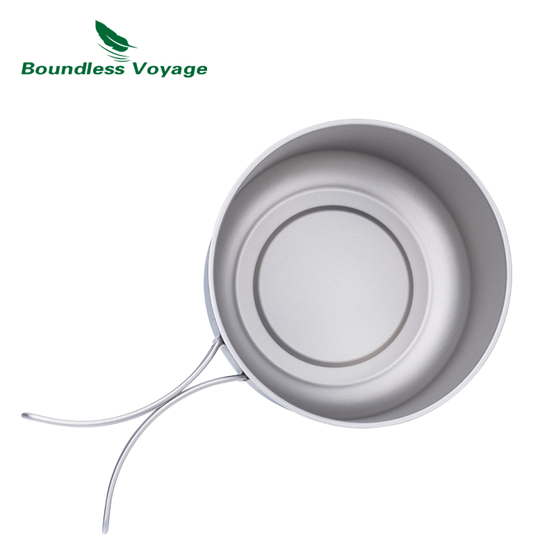 Pote de acampamento de titânio - Camping Cooking Appliances avaliação e preço